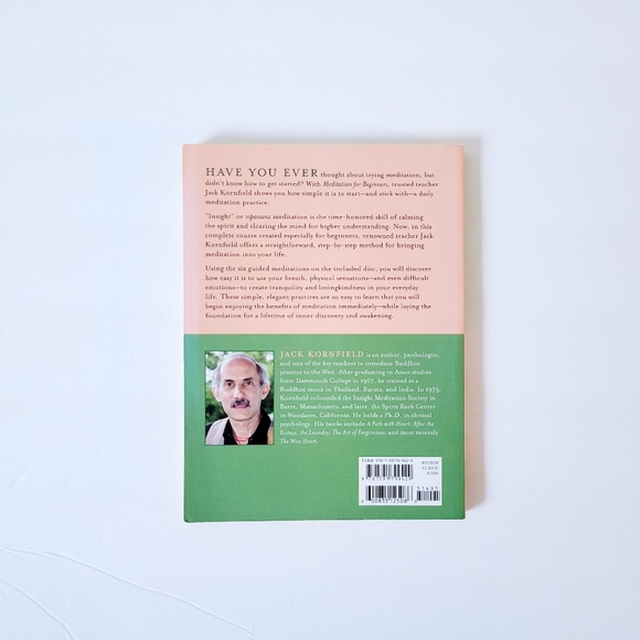 4/$20 Jack Kornfield Meditation for Beginners - Picture 2 of 2